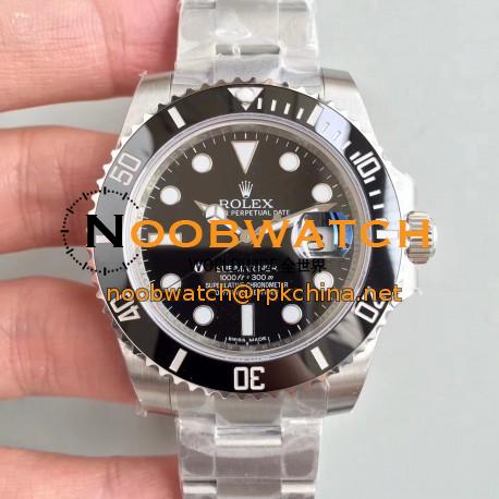 Replica Rolex Submariner Date 116610LN VR Stainless Steel Black Dial Swiss 2836-2