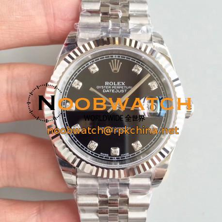 Replica Rolex Datejust II 126334 41MM 2018 EW Stainless Steel Black Dial Swiss 3235