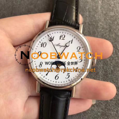 Replica Breguet Classique Moonphase 9088BB/29/964/DD0D N Stainless Steel White Dial Swiss 770