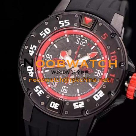 Replica Richard Mille RM028 PVD Red Dial Swiss 7751