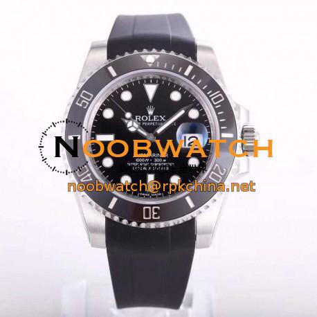 Replica Rolex Submariner Date 116610LN OR Stainless Steel Black Dial Swiss 2836-2