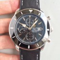 Replica Breitling Superocean Heritage II Chronograph 46 A1332024/B908/441X N Stainless Steel Black Dial Swiss 7750