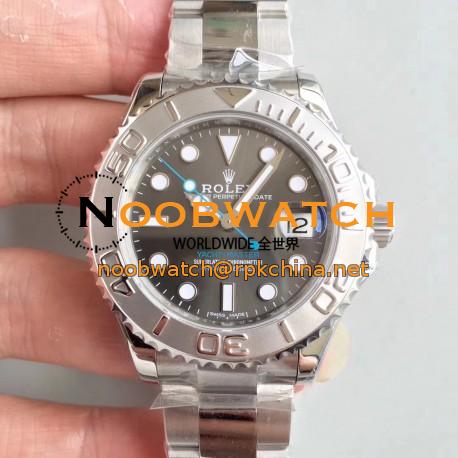 Replica Rolex Yacht-Master 37 268622 AR Stainless Steel 904L Anthracite Dial Swiss 2824-2