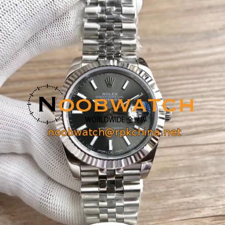 Replica Rolex Datejust II 126334 41MM RE Stainless Steel Anthracite Dial Swiss 3235