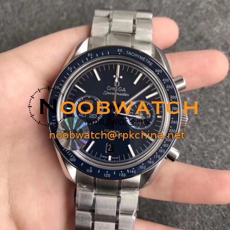 Replica Omega Speedmaster Moonwatch Co-Axial Chronograph 44.25MM 311.90.44.51.03.001 OM V2 Stainless Steel Blue Dial Swiss 9300