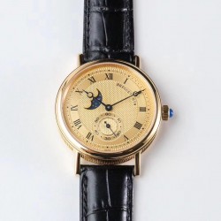 Replica Breguet Classique Moonphase 4396 GXG Yellow Gold Gold Dial Swiss 5165R