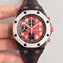Replica Audemars Piguet Royal Oak Offshore Singapore GP F1 26190OS.OO.D003CU.01 JF V2 Forged Carbon Red Dial Swiss 7750