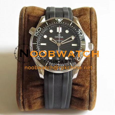 Replica Omega Seamaster Diver 300M Baselworld 2018 UR Stainless Steel Black Dial Swiss 8800