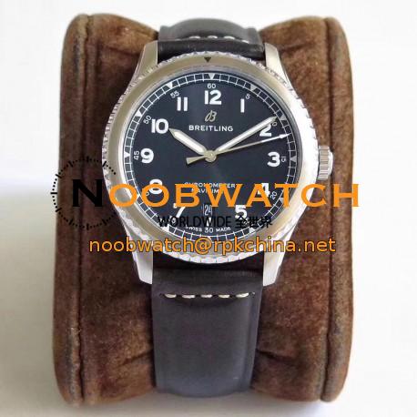 Replica Breitling Navitimer 08 Automatic 41MM A17314101B1X1 ZF Stainless Steel Black Dial Swiss 2824-2