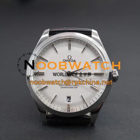 Replica Omega Master 40MM Stainless Steel White Dial Swiss 8511