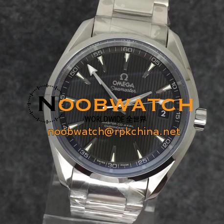 Replica Omega Seamaster Aqua Terra 150M Master Co-Axial 231.10.42.21.01.003 VS Stainless Steel Anthracite Dial Swiss 8500