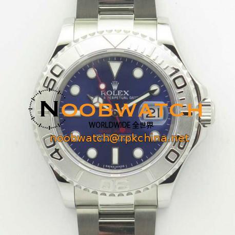 Replica Rolex Yacht-Master 40 116622 GM Stainless Steel 904L Blue Dial Swiss 2836-2