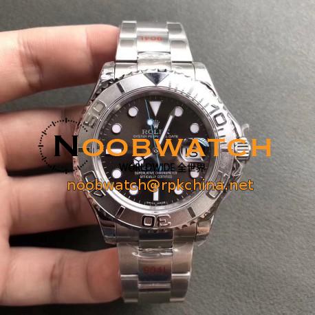 Replica Rolex Yacht-Master 40 116622 GM Stainless Steel 904L Black Dial Swiss 3135