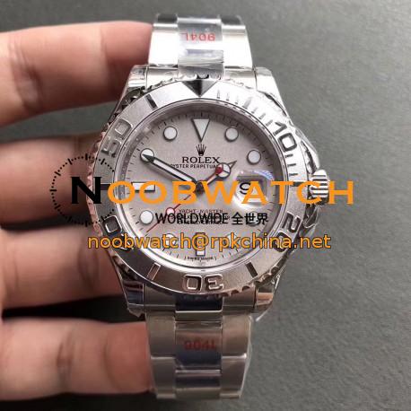 Replica Rolex Yacht-Master 40 116622 GM Stainless Steel 904L Grey Dial Swiss 3135