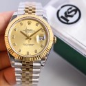 Replica Rolex Datejust II 116333 41MM KS Stainless Steel & Yellow Gold Champagne Dial Swiss 2836-2