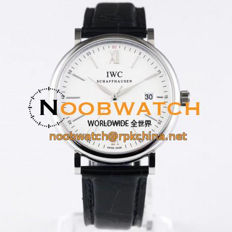 Replica IWC Portofino Automatic IW356501 AF Stainless Steel White Dial Swiss 2892