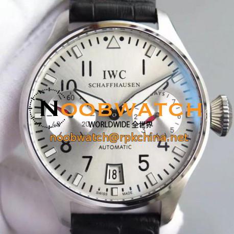 Replica IWC Big Pilot IW500910 Power Reserve Stainless Steel White Dial Swiss 521111