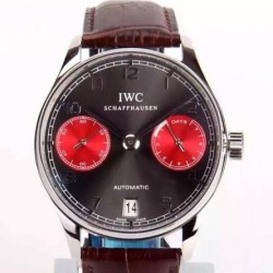 Replica IWC Portuguese IW500702 Power Reserve Stainless Steel Black Dial Swiss IWC 52010