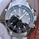 Replica Omega Seamaster Planet Ocean 600M Chronograph 232.30.46.51.01.001 Noob Stainless Steel Black Dial Swiss 7750