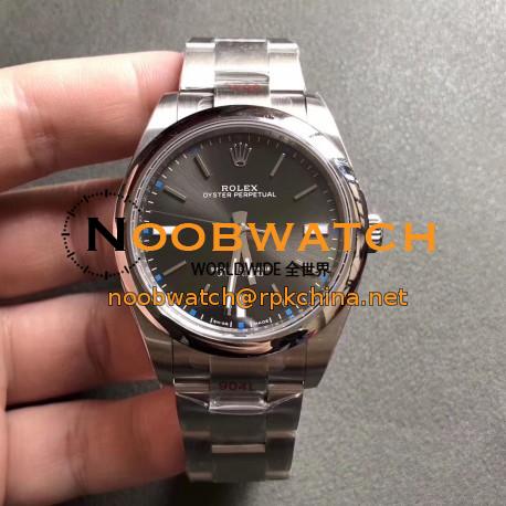 Replica Rolex Oyster Perpetual 39 114300 GM Stainless Steel 904L Anthracite Dial Swiss 3132