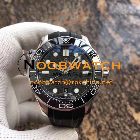 Replica Omega Seamaster Diver 300M 210.32.42.20.01.001 VS V2 Stainless Steel Black Dial Swiss 8800