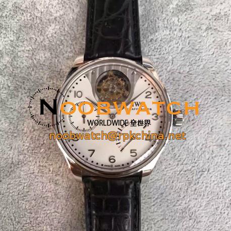 Replica IWC Portuguese Tourbillon Mystery IW504204 TF Stainless Steel White Dial Swiss 50900