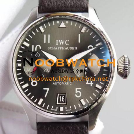 Replica IWC Big Pilot IW500910 Power Reserve Stainless Steel Gray Dial Swiss 521111
