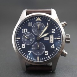 Replica IWC Pilot IW377706 Le Petit Prince Stainless Steel Blu Dial Swiss 7750