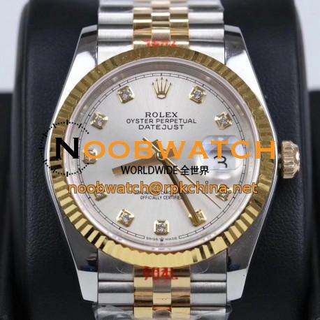 Replica Rolex Datejust 36MM 116233 GM Stainless Steel 904L & Yellow Gold Silver Dial Swiss 2824-2