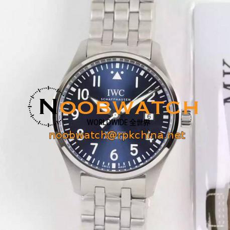Replica IWC Pilot Mark XVIII Le Petit Prince IW327004 Stainless Steel Blue Dial Swiss 2892