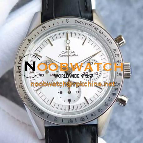 Replica Omega Speedmaster Moonwatch Limited Edition Stainless Steel  White Dial Swiss 1861