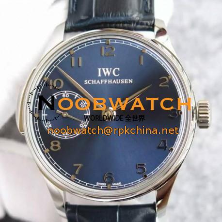 Replica IWC Portuguese Minute Repeater IW5242 Stainless Steel Blue Dial Swiss 95290
