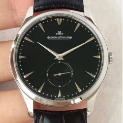 Replica Jaeger-LeCoultre Master Grande Ultra Thin Small Second 1358420 ZF Stainless Steel Black Dial Swiss Calibre 896