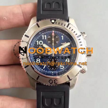 Replica Breitling Superocean Chronograph Steelfish A13341C3/C893/200S/A20DSA.2 N Stainless Steel Blue Dial Swiss 7750