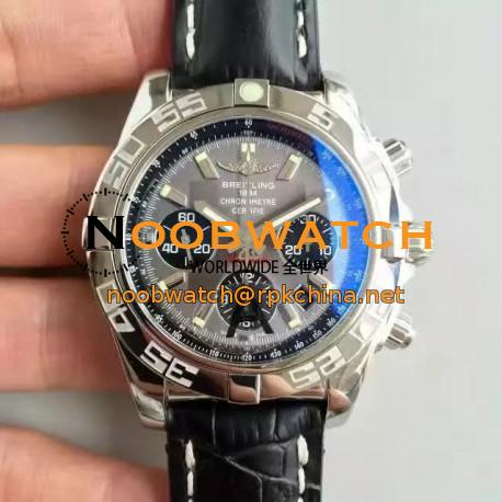 Replica Breitling Chronomat 44 AB011012/F546/435X/A20BA.1 N Stainless Steel Anthracite Dial Swiss 7750