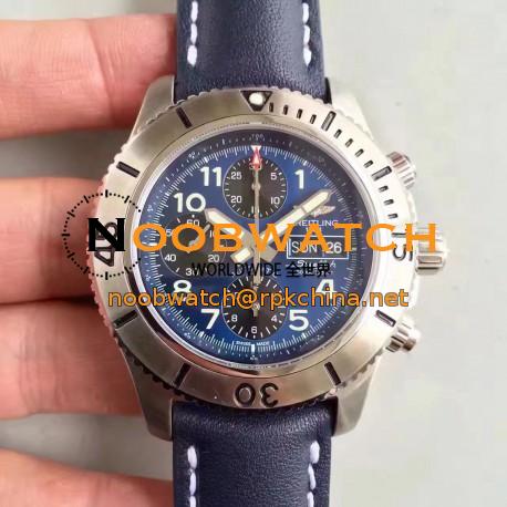 Replica Breitling Superocean Chronograph Steelfish A13341C3/C893/227X/A20BASA.1 N Stainless Steel Blue Dial Swiss 7750