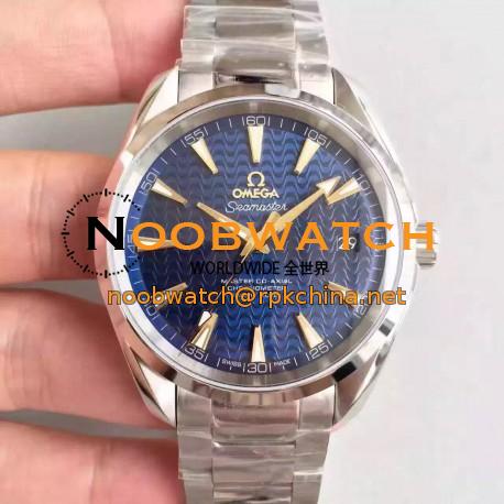 Replica Omega Seamaster Aqua Terra 150M Master Co-Axial 231.10.42.21.03.004 KW Stainless Steel Blue Dial Swiss 8500