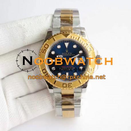 Replica Rolex Yacht-Master 40 116622 JF Stainless Steel & Yellow Gold Blue Dial Swiss 3135