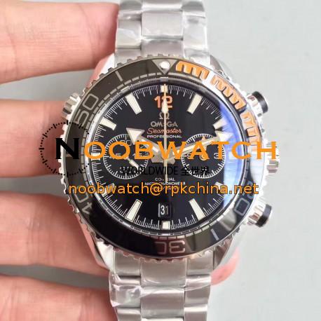 Replica Omega Seamaster Planet Ocean 600M Chronograph 215.30.46.51.01.002 JH Stainless Steel Black Dial Swiss 9900