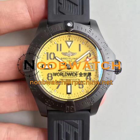 Replica Breitling Avenger II Seawolf A1733110/I519/152S/A20SS.1 Limited Edition PVD Yellow Dial Swiss 2836-2