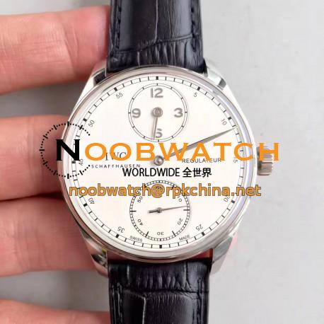 Replica IWC Portugieser Regulateur IW544401 ZF Stainless Steel White Dial Swiss IWC 98245